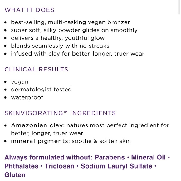 🌿TARTE Amazonian clay matte bronzer + Mascara 🌿 - Picture 7 of 12